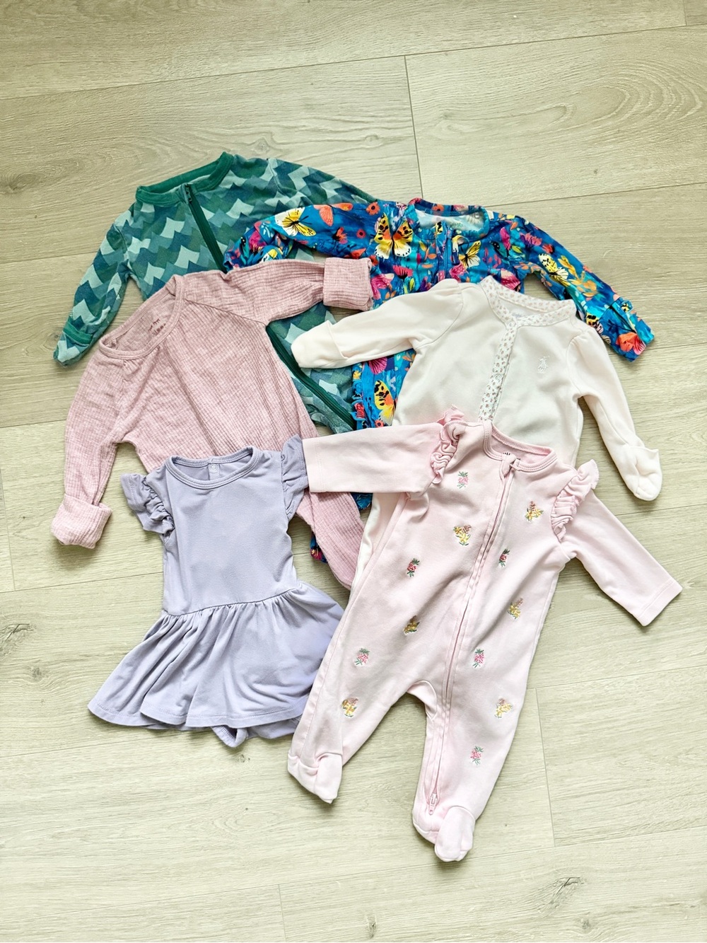 Baby Bundle Little Sleepies and More Bamboo